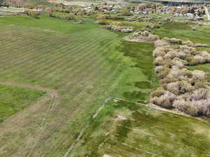 Drone / aerial view with a rural view