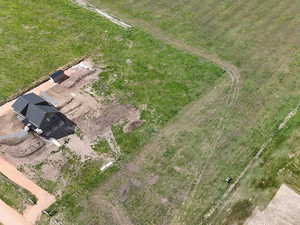 Drone / aerial view featuring a rural view