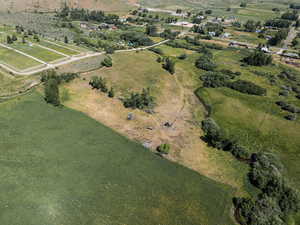 Bird's eye view with a rural view