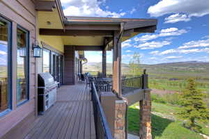 Large Deck is Perfect for Entertaining!