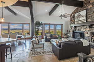 Bright Open Great Room with Views Beyond