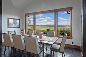 Large Dining Area with Views Beyond