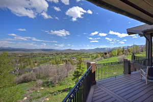 Large Outdoor Deck connects to the Primary Bedroom