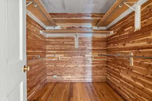 Spacious Cedar closet