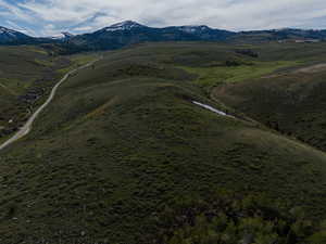 Looking West with Paris Canyon Rd