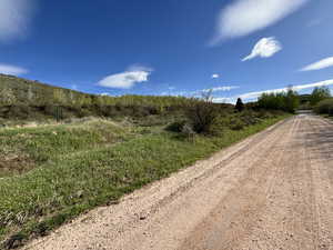 Paris Canyon Rd Looking SouthWest from East Edge