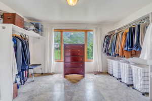 Enormous walk in closet