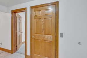 Elevator access to basement and garages