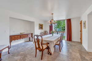 Formal dining room