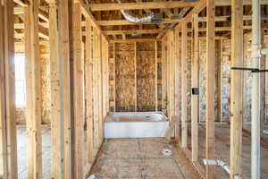 Upstairs guest bath