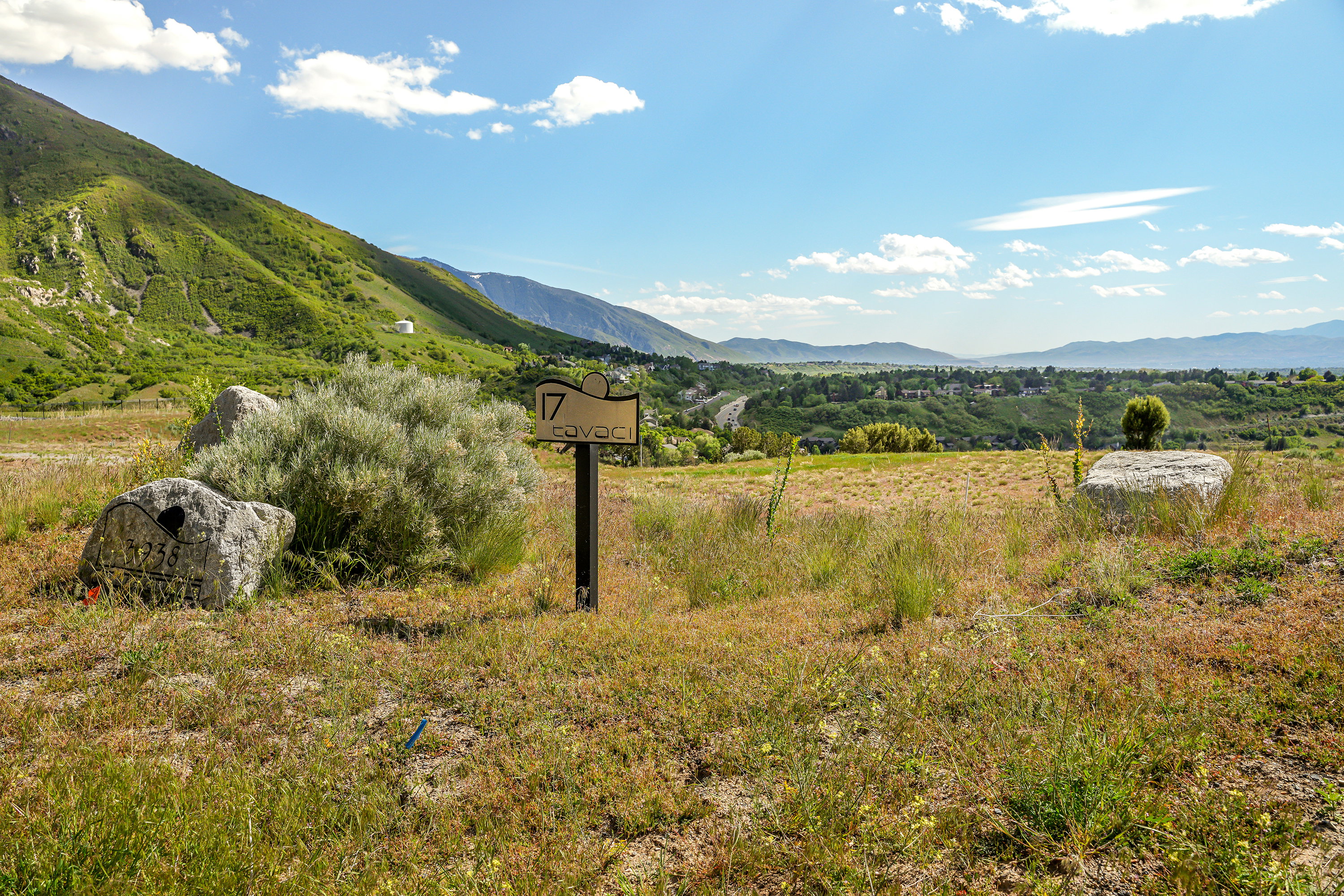View of mountain backdrop