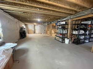 View of basement