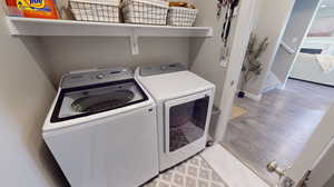 Laundry area