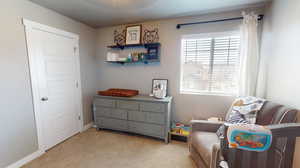 Upper floor bedroom 2 with walk-in closet