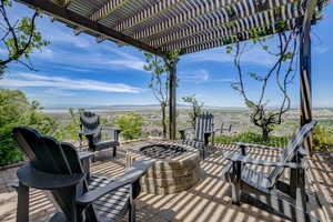 Pergola and Fire Pit