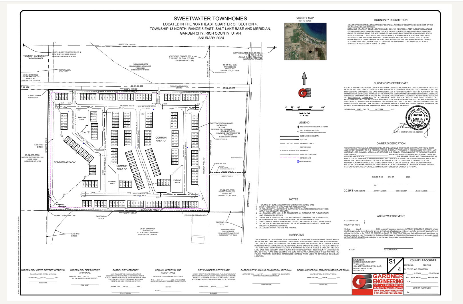 Plan APPROVED PLANS FOR THE PROJECT