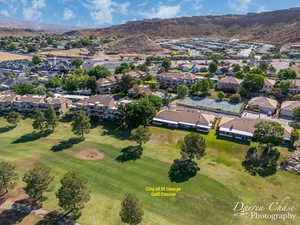 Drone view of adjacent Golf Course