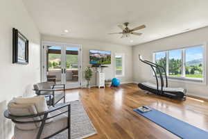 Upstairs family room/flex space