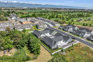 Bird's eye view featuring a mountain view