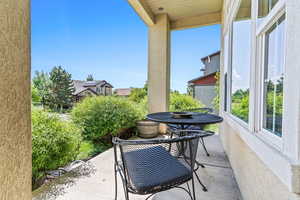 View of patio Front Porch