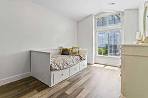 Bedroom #3 Upstairs with views of Utah Lake