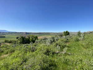 Property view of mountains featuring a rural view