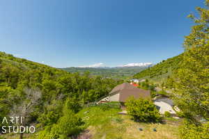 View of property view of mountains