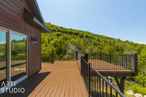 View of deck