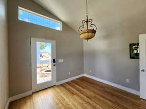 Entryway with a wealth of natural light