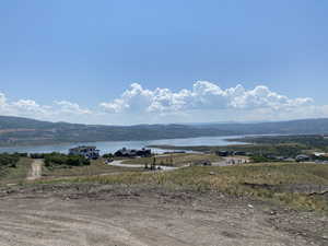 Property view of water featuring a mountain view