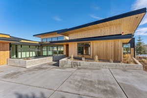 Back of house featuring a patio area