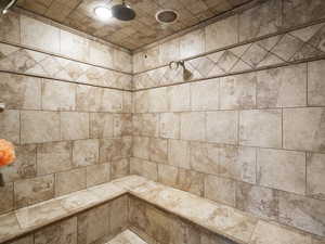 Master bathroom steam shower