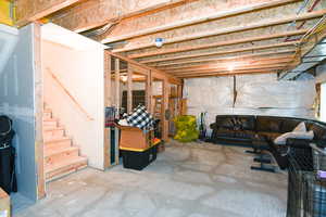 View of basement