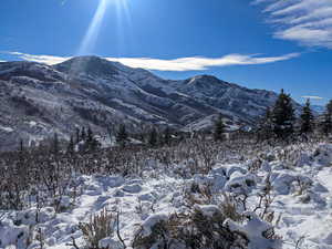 View of mountain feature