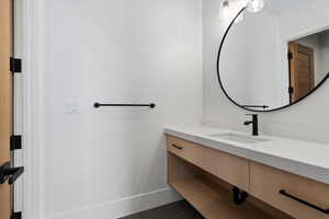 Ensuite with Quartz