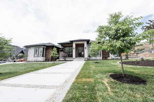 Prairie-style home