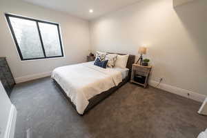 Basement bedroom