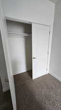 Double door closet