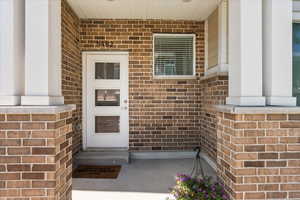 View of property entrance