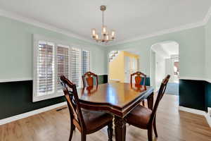 Formal Dining Room w/ Table