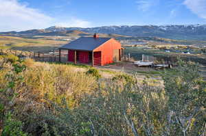 Exterior space with a rural view