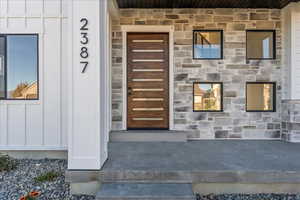 View of property entrance