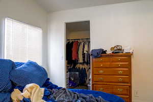 Bedroom with a closet