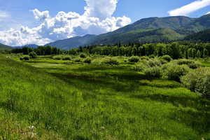 View of property view of mountains