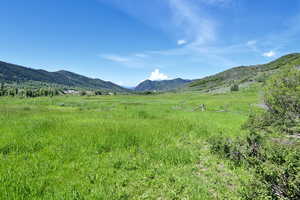 View of property view of mountains