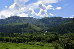 View of property view of mountains