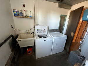 Downstairs utility room