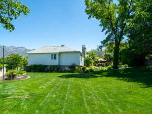 View of  west side yard