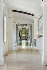 Hallway to the front door