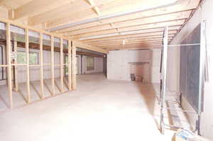 View of basement